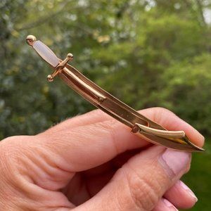 SWANK Knife-Dagger/Sword TIE BAR